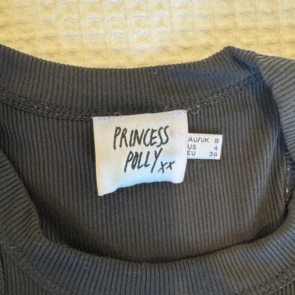 Princess Polly Black Tank Top - Picture 5 of 5